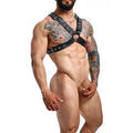 MOB - DNGEON Sort Kjedeharness One Size X