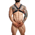 MOB - DNGEON Sort Kjedeharness One Size X