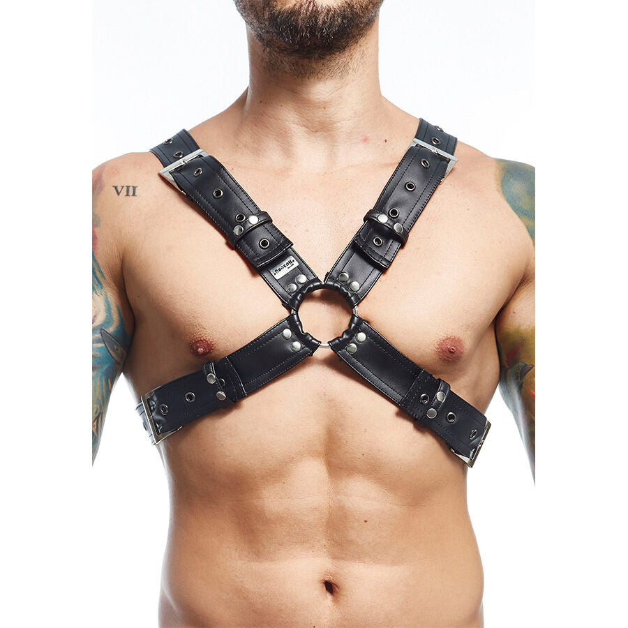 MOB - DNGEON Sort Harness-belte One Size X
