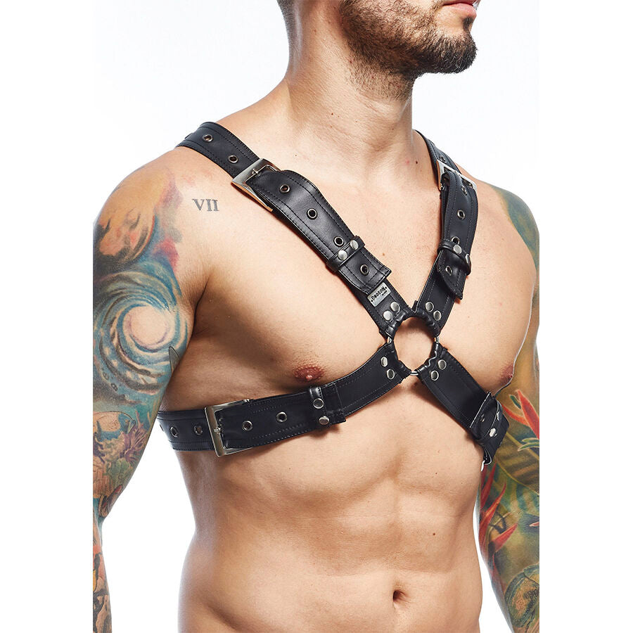 MOB - DNGEON Sort Harness-belte One Size X