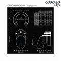 ADDICTED TOYS LOCKED - Obsidian Hold Penisbur [str. M]