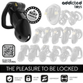 ADDICTED TOYS LOCKED - Midnight Cell Penisbur [str. L]