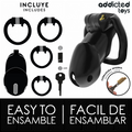 ADDICTED TOYS LOCKED - Midnight Cell Penisbur [str. L]