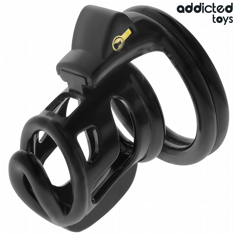 ADDICTED TOYS LOCKED - Gilden Cage Penisbur i Silikon 8,5 cm