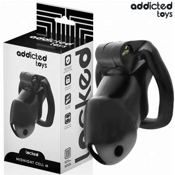 ADDICTED TOYS LOCKED - Midnight Cell Penisbur [str. M]