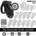 ADDICTED TOYS LOCKED - Midnight Cell Penisbur [str. M]