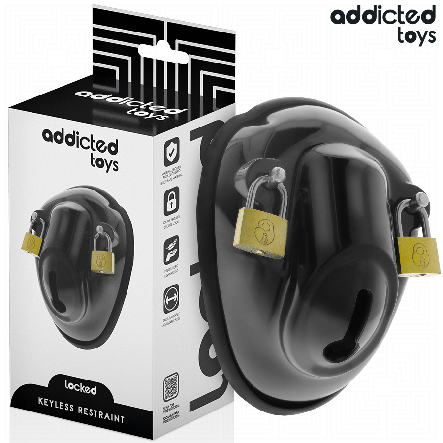 ADDICTED TOYS LOCKED - Keyless Restraint Penisbur 11,5 cm