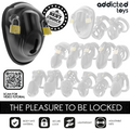 ADDICTED TOYS LOCKED - Keyless Restraint Penisbur 11,5 cm