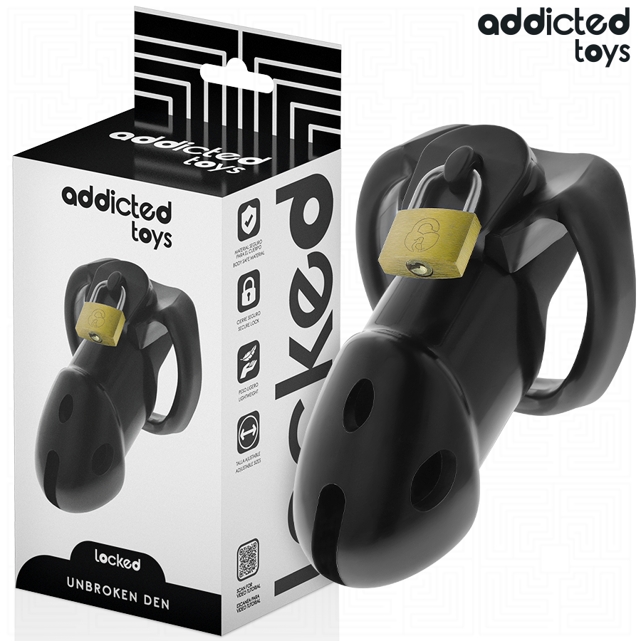 ADDICTED TOYS LOCKED - Unbroken Den Penisbur 9,8 cm