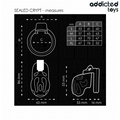 ADDICTED TOYS LOCKED - Sealed Crypt Penisbur 8 cm