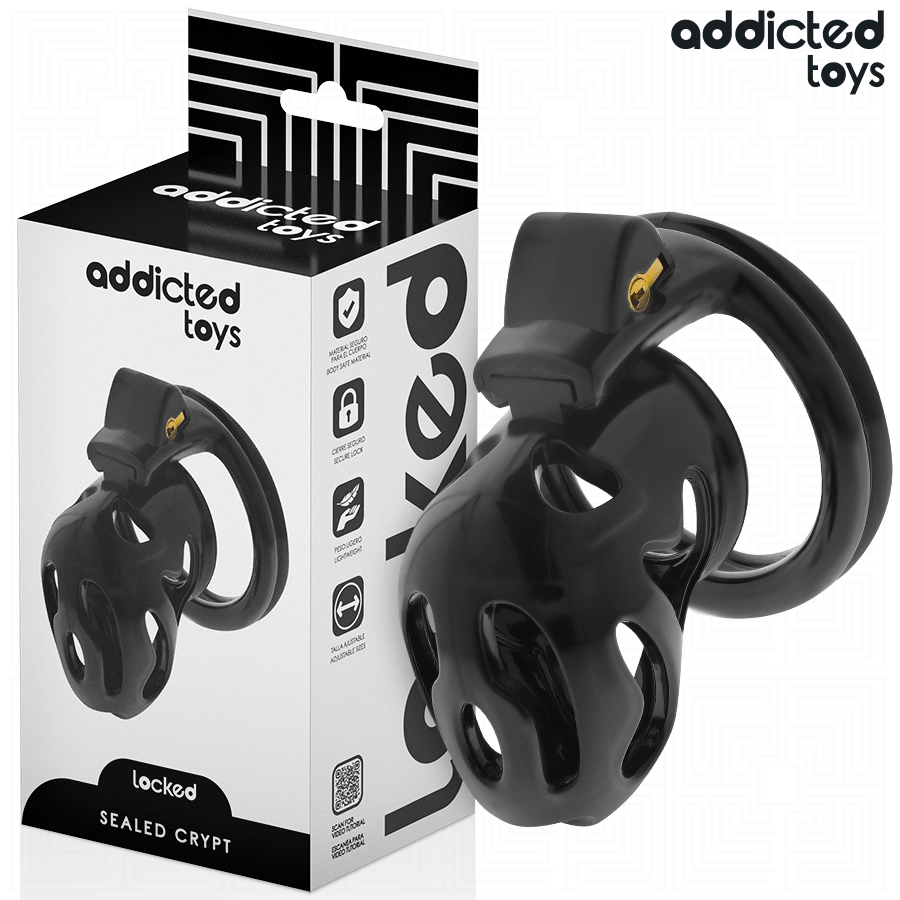 ADDICTED TOYS LOCKED - Sealed Crypt Penisbur 8 cm