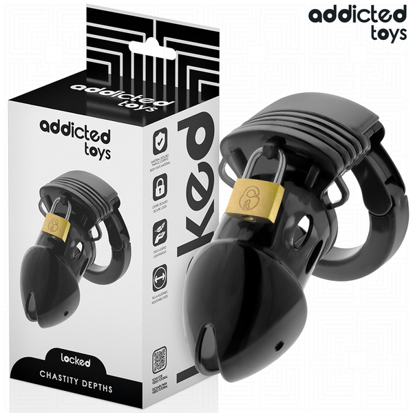 ADDICTED TOYS LOCKED - Chastity Depths Penisbur 7,5 cm