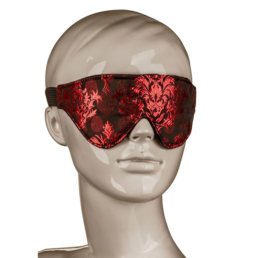 CALEXOTICS - Scandal Øyemaske med Røde Detaljer