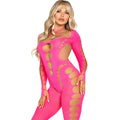 LEG AVENUE - Bodystocking med Åpen Rygg
