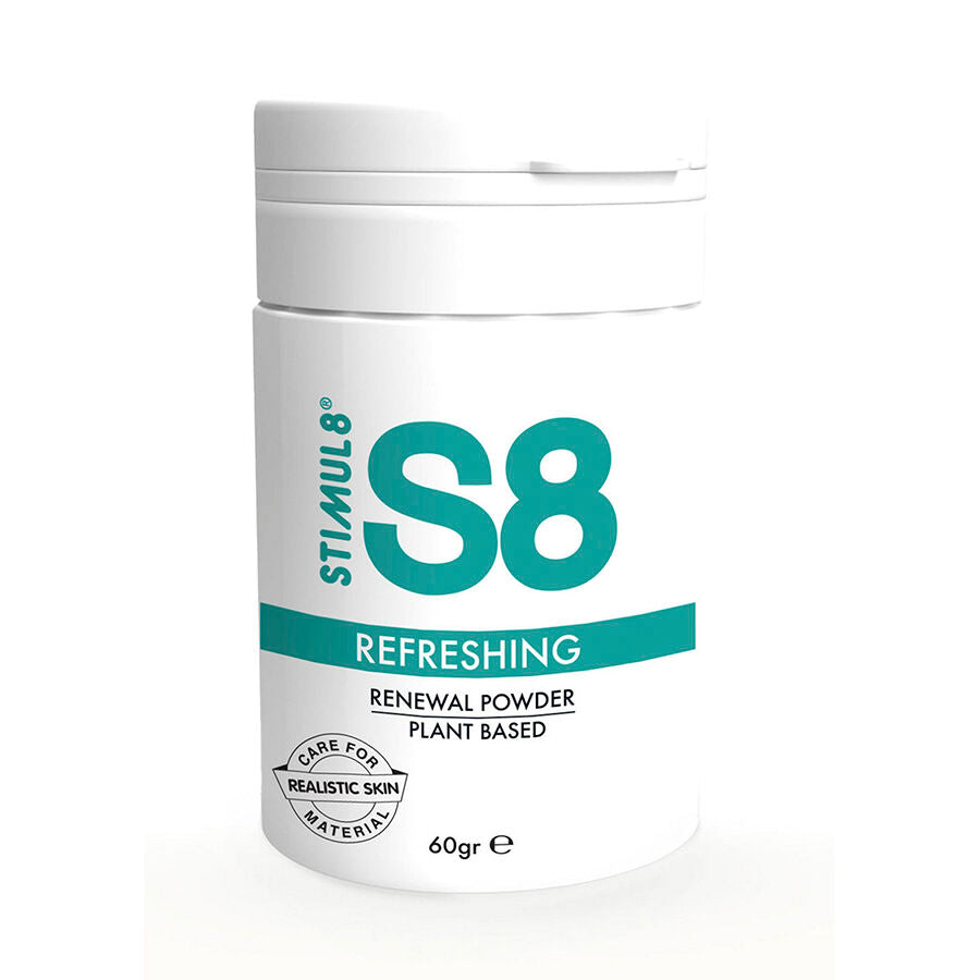 STIMUL8 - S8 pleiepudder for realistisk leketøy 60 g