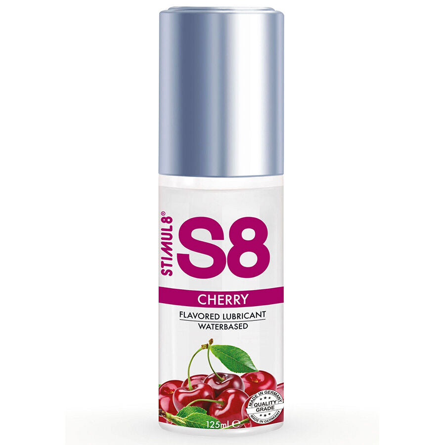 STIMUL8 - S8 Smakstilsatt glidemiddel Kirsebær 125 ml