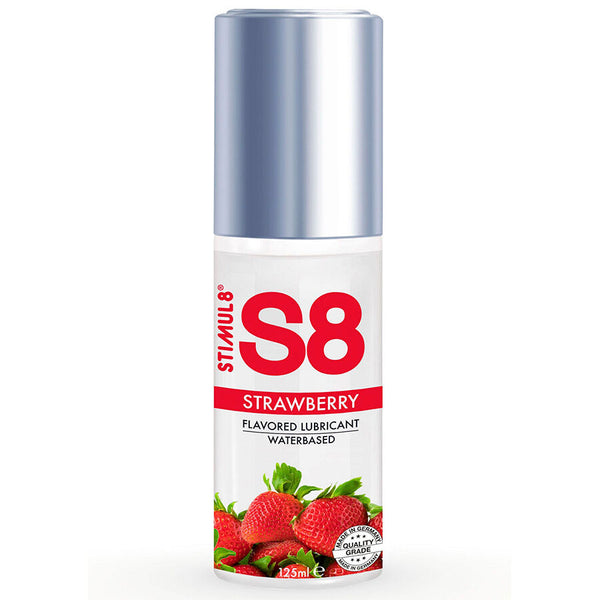 STIMUL8 - S8 Smakstilsatt glidemiddel Jordbær 125 ml