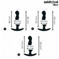 ADDICTED TOYS - Analpluggsett i Silikon 3 stk Modell 1