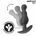 ADDICTED TOYS - Analpluggsett i Silikon 3 stk Modell 1