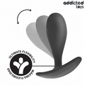 ADDICTED TOYS - Analpluggsett i Silikon 3 stk Modell 2
