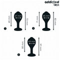 ADDICTED TOYS - Analpluggsett med Juvel i Silikon 3 stk