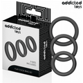 ADDICTED TOYS - Flate Penisringer Sett med 3