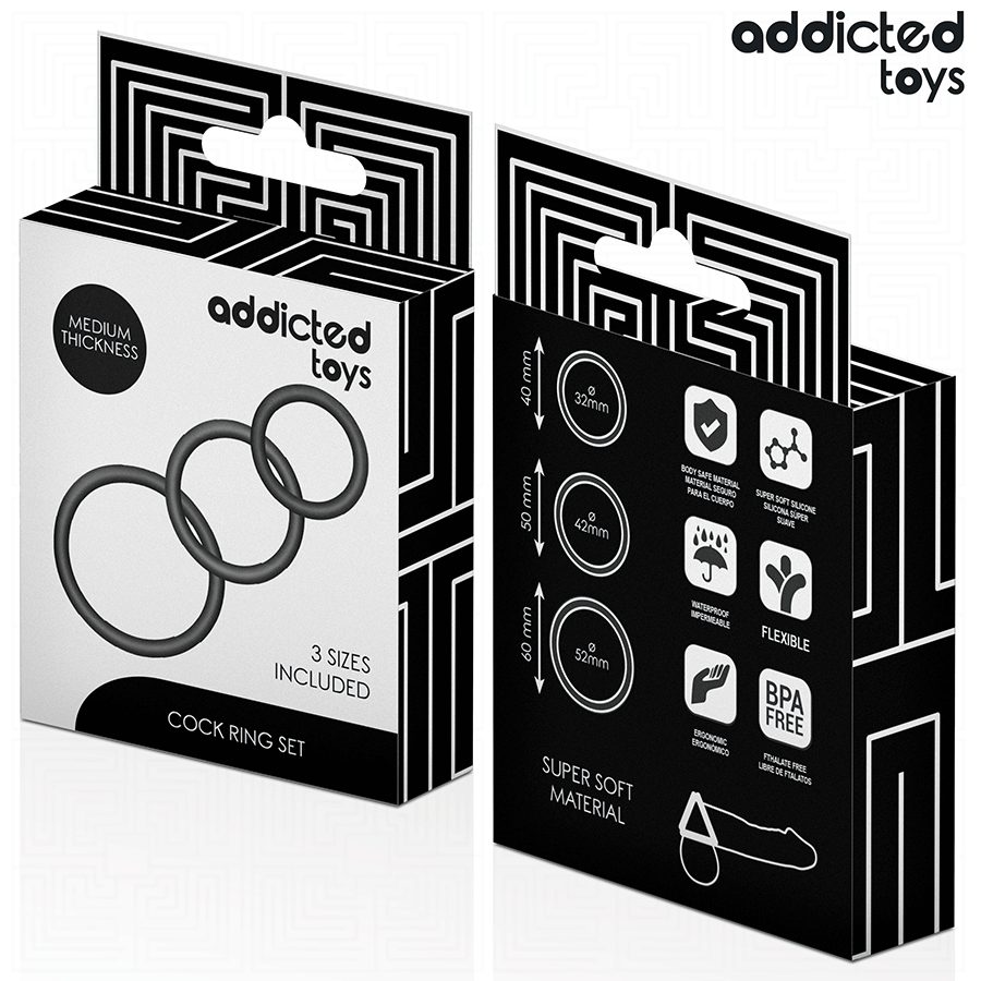 ADDICTED TOYS - Penisringsett
