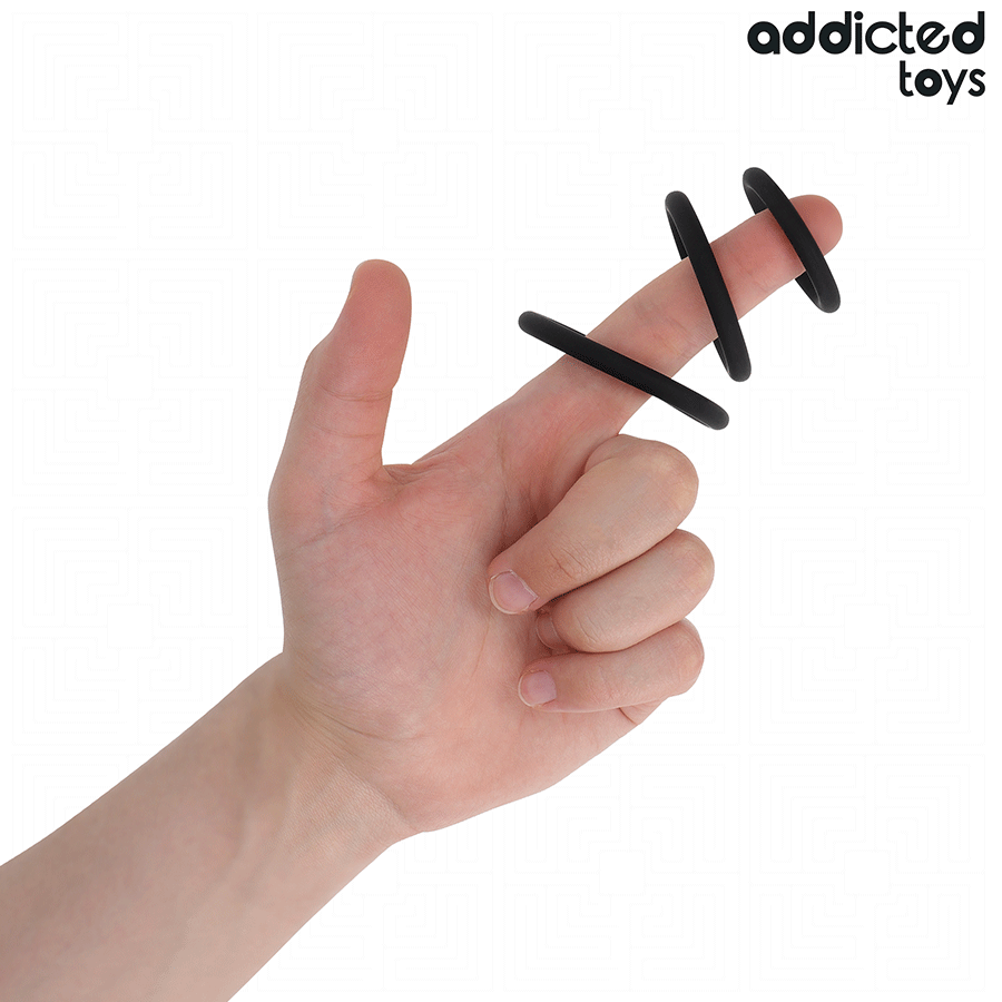 ADDICTED TOYS - Penisringsett