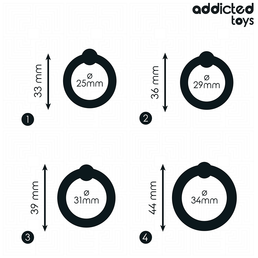 ADDICTED TOYS - Penisringsett