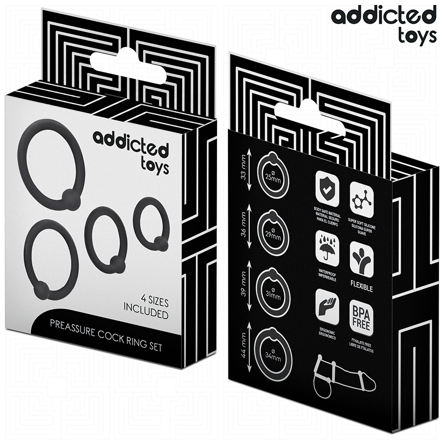 ADDICTED TOYS - Penisringsett