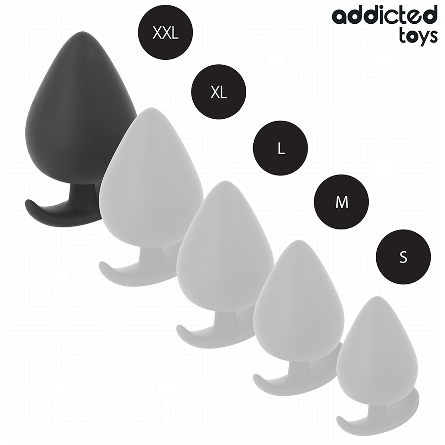 ADDICTED TOYS - Analplugg i Silikon 11 cm [str. XXL]