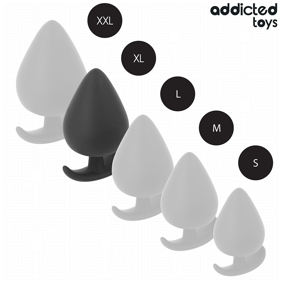 ADDICTED TOYS - Analplugg i Silikon 9,5 cm [str. XL]