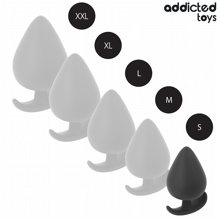 ADDICTED TOYS - Analplugg i Silikon Størrelse S 5,3 cm