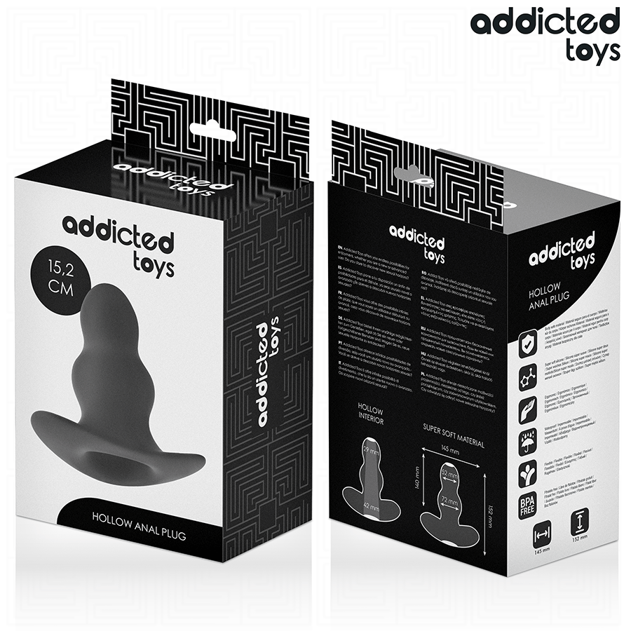 ADDICTED TOYS - Hul Analplugg i Silikon 15,2 cm [str. XXL]