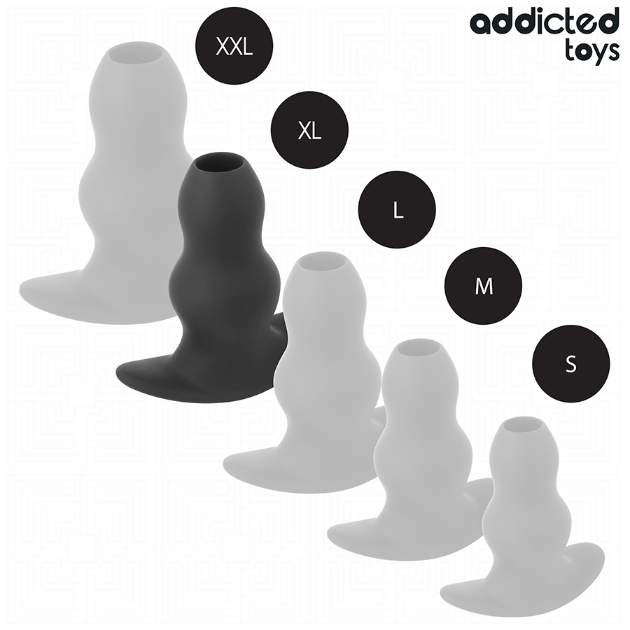 ADDICTED TOYS - Hul Analplugg i Silikon 13,9 cm [str. XL]