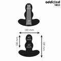 ADDICTED TOYS - Hul Analplugg i Silikon 13,9 cm [str. XL]