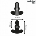 ADDICTED TOYS - Hul Analplugg i Silikon 9,6 cm [str. M]