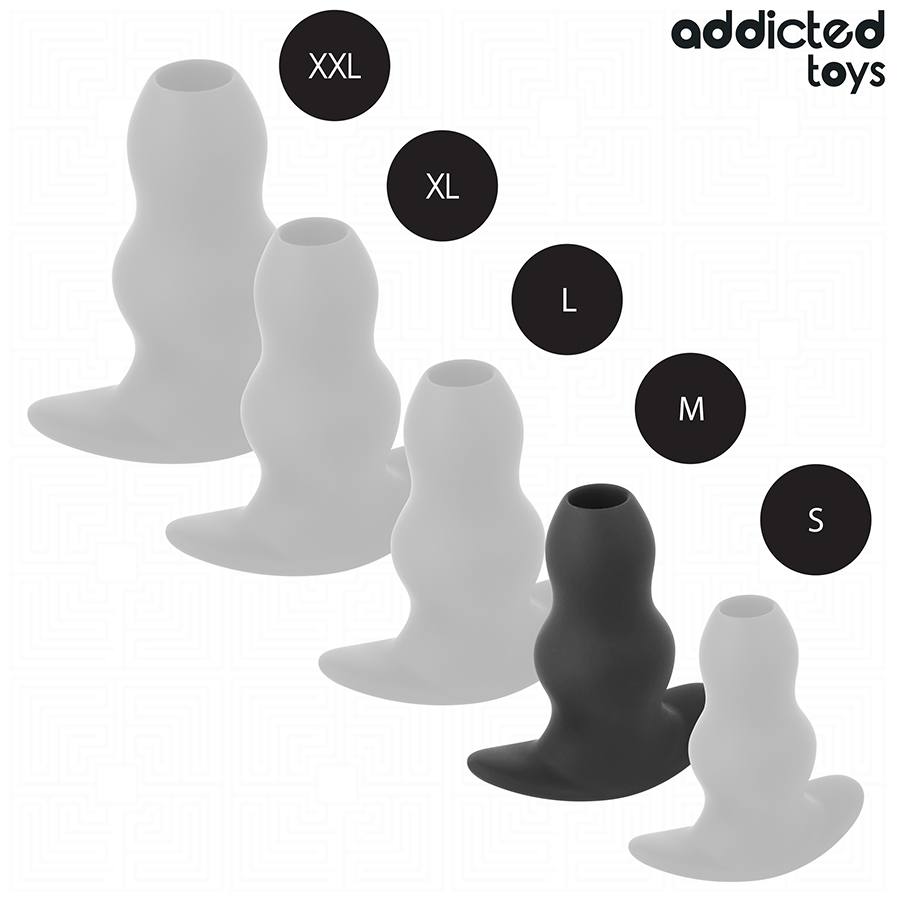 ADDICTED TOYS - Hul Analplugg i Silikon 9,6 cm [str. M]