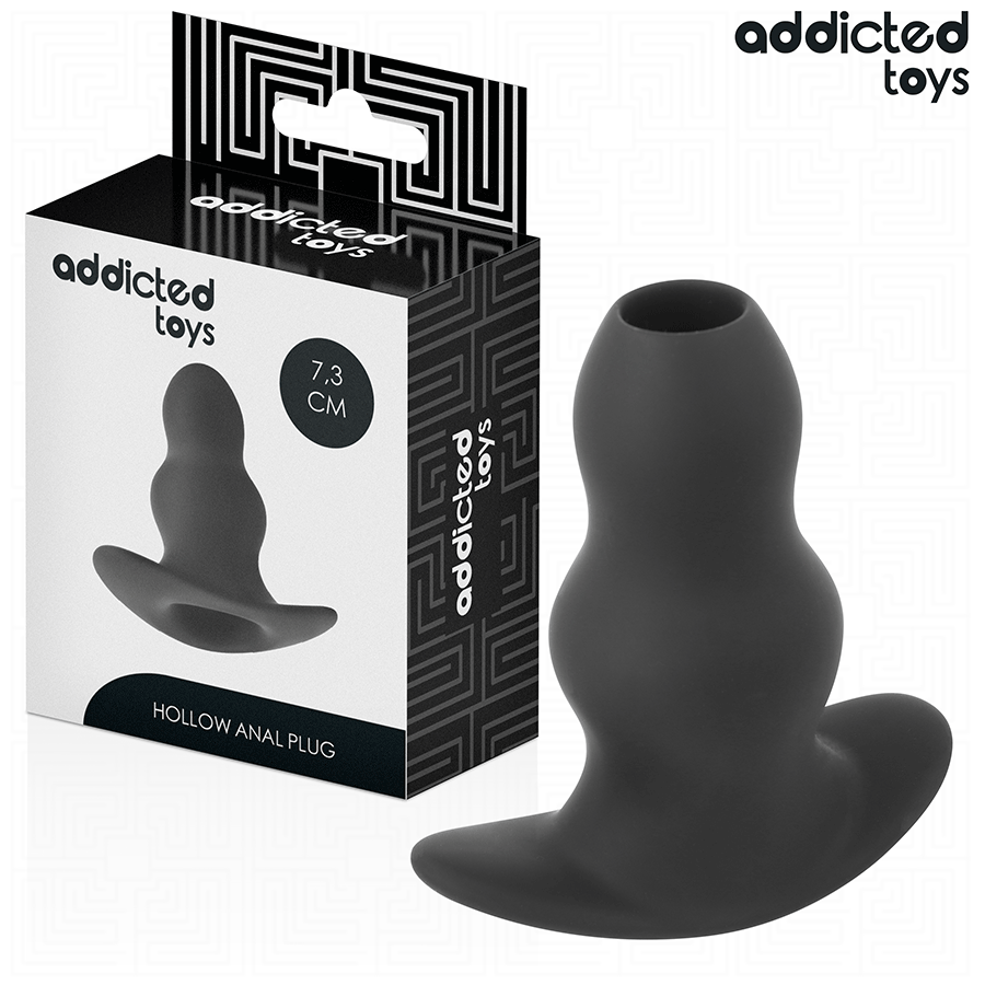 ADDICTED TOYS - Hul Analplugg i Silikon Størrelse S 7,3 cm