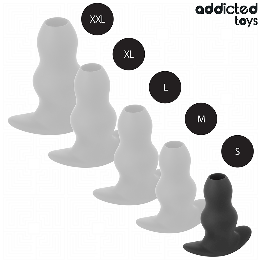 ADDICTED TOYS - Hul Analplugg i Silikon Størrelse S 7,3 cm