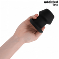 ADDICTED TOYS - Ekstrem Hul Analplugg i Silikon 8,7 cm [str. M]