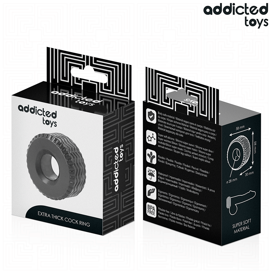 ADDICTED TOYS - Fleksibel Penisring