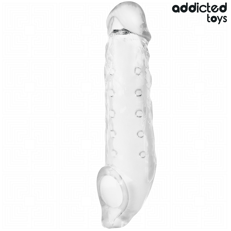 ADDICTED TOYS - Transparent Penisforlenger Størrelse S 23 cm
