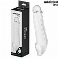 ADDICTED TOYS - Transparent Penissleeve Størrelse M 27 cm