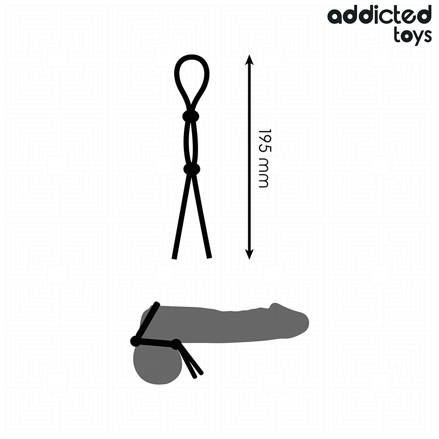 ADDICTED TOYS - Fleksibel Penisring