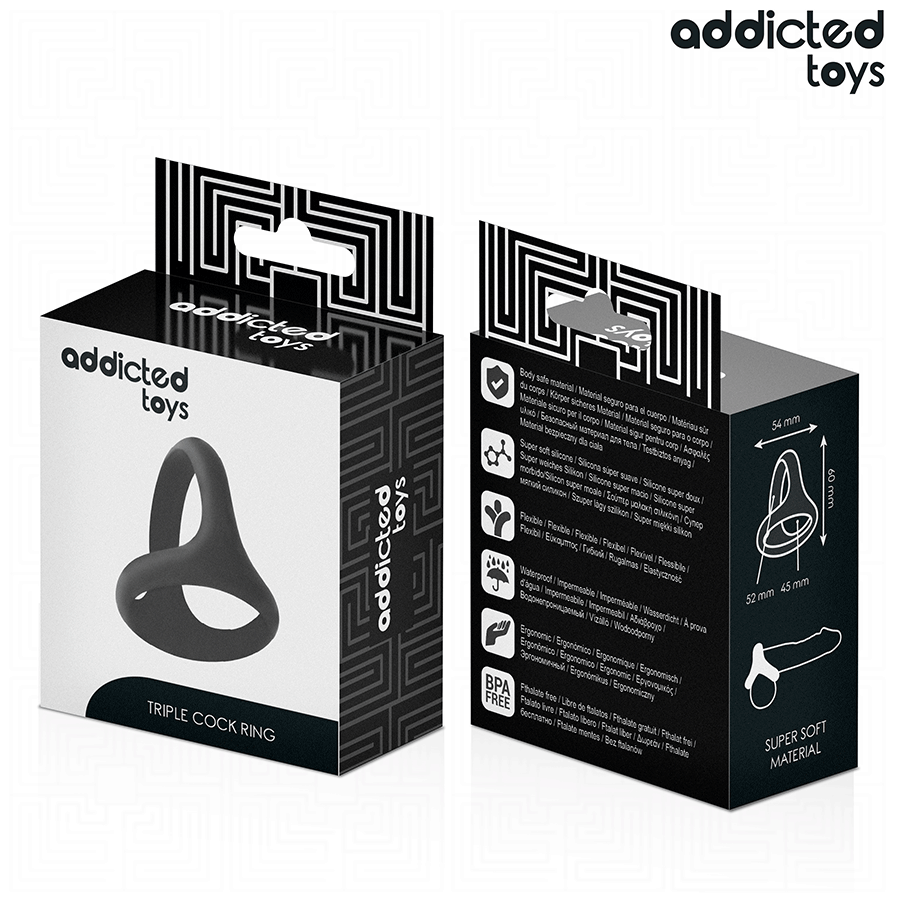ADDICTED TOYS - Fleksibel Penisring