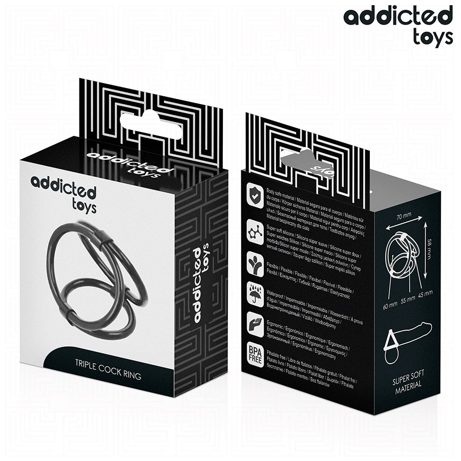 ADDICTED TOYS - Fleksibel Penisring