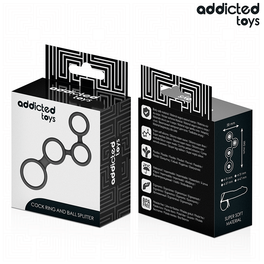 ADDICTED TOYS - Penis- & Pungring