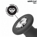 ADDICTED TOYS - Analplugg med Juvel i Silikon Størrelse S 8,8 cm