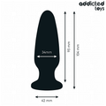 ADDICTED TOYS - Analplugg med Juvel i Silikon 10,4 cm [str. M]
